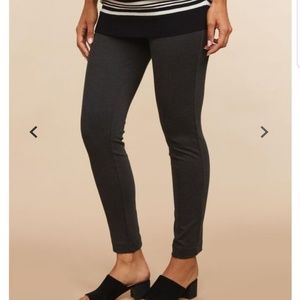 Motherhood Ponte Skinny Leg Maternity Ankle Pant